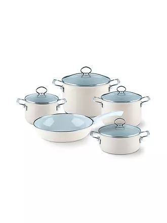 RIESS | Kochgeschirr Set 5-tlg. NOUVELLE Creme | 